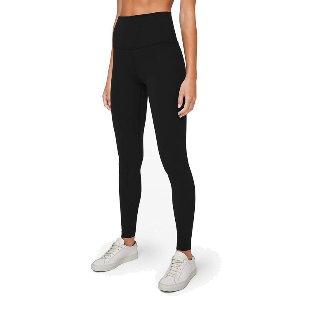 High-Waisted Black Leggings